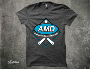 T-shirt Design by Taho Design for AMUSEMENT MACHINE DISTRIBUTORS | Design #20754080