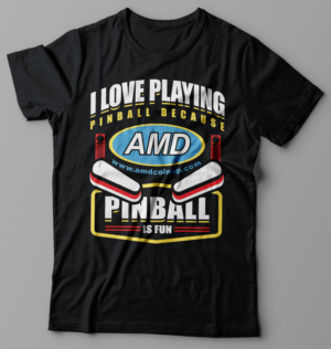 T-shirt Design by O_O NIZAL O_O for AMUSEMENT MACHINE DISTRIBUTORS | Design #20759915