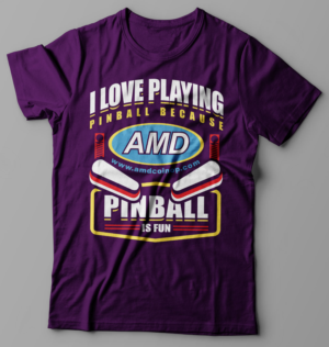 T-shirt Design by O_O NIZAL O_O for AMUSEMENT MACHINE DISTRIBUTORS | Design: #20759930