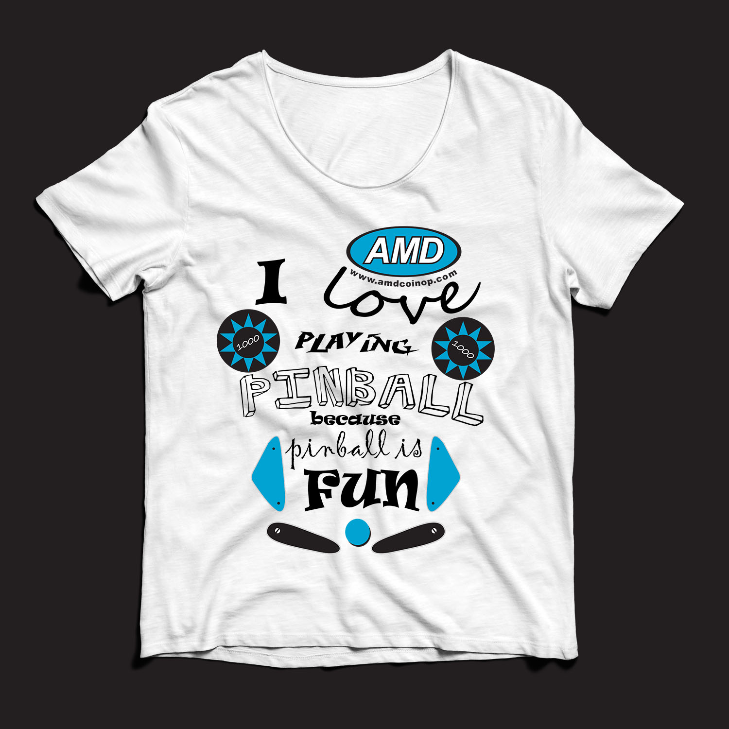 T-shirt Design by aspiremedia for AMUSEMENT MACHINE DISTRIBUTORS | Design #20715760