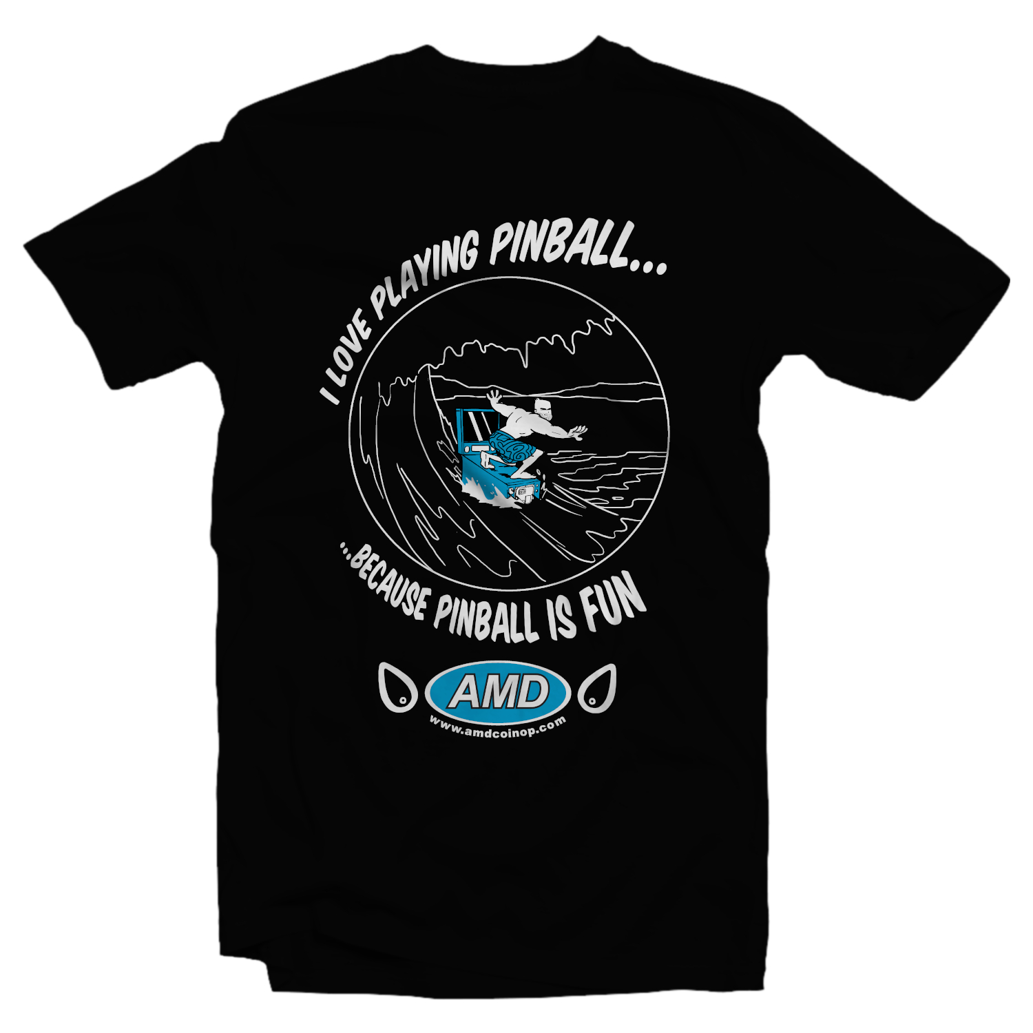T-shirt Design by Tomi Ax for AMUSEMENT MACHINE DISTRIBUTORS | Design #20734736