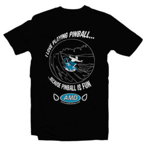 AMD Amusement Machines - Pinball Machines - T-Shirt Design | T-shirt Design by Tomi Ax