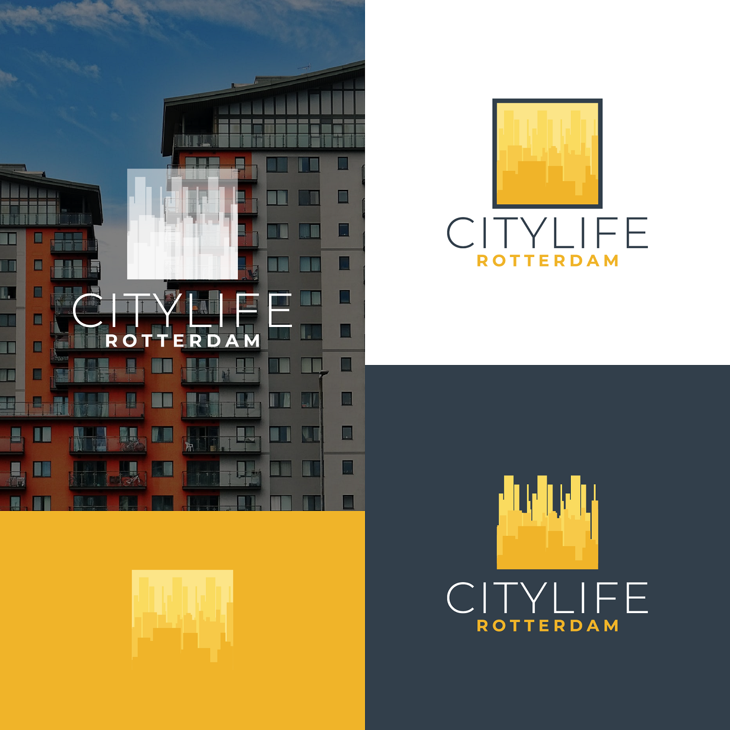 Logo Design by zatsukiki for City Life Rotterdam | Design #20720527