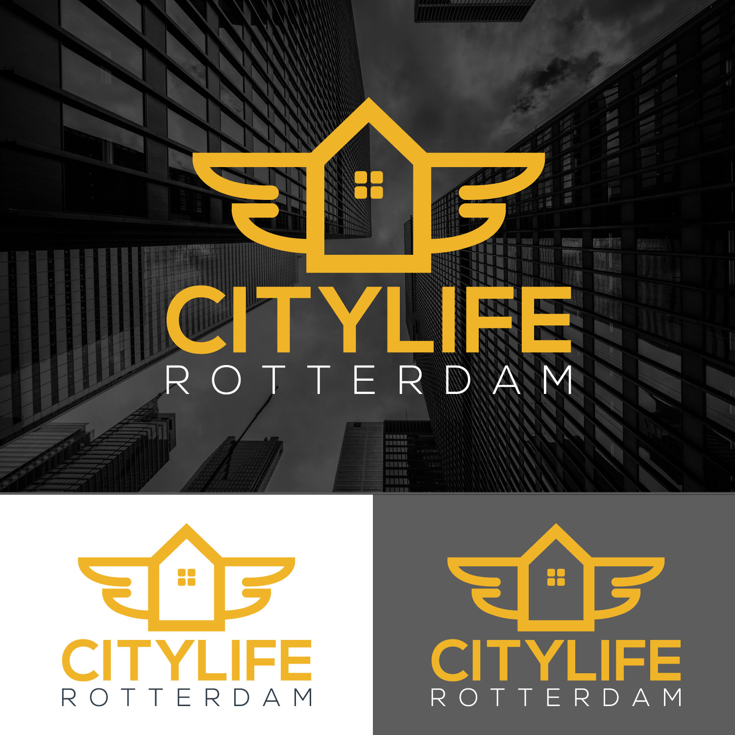 Logo Design by Tonmoyy for City Life Rotterdam | Design #20738242