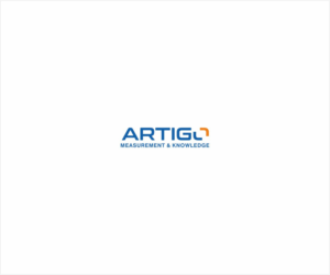 Elaborate on including text: ARTIGO and Measurement & Knowledge on the logo | Logo Design by Logocraft