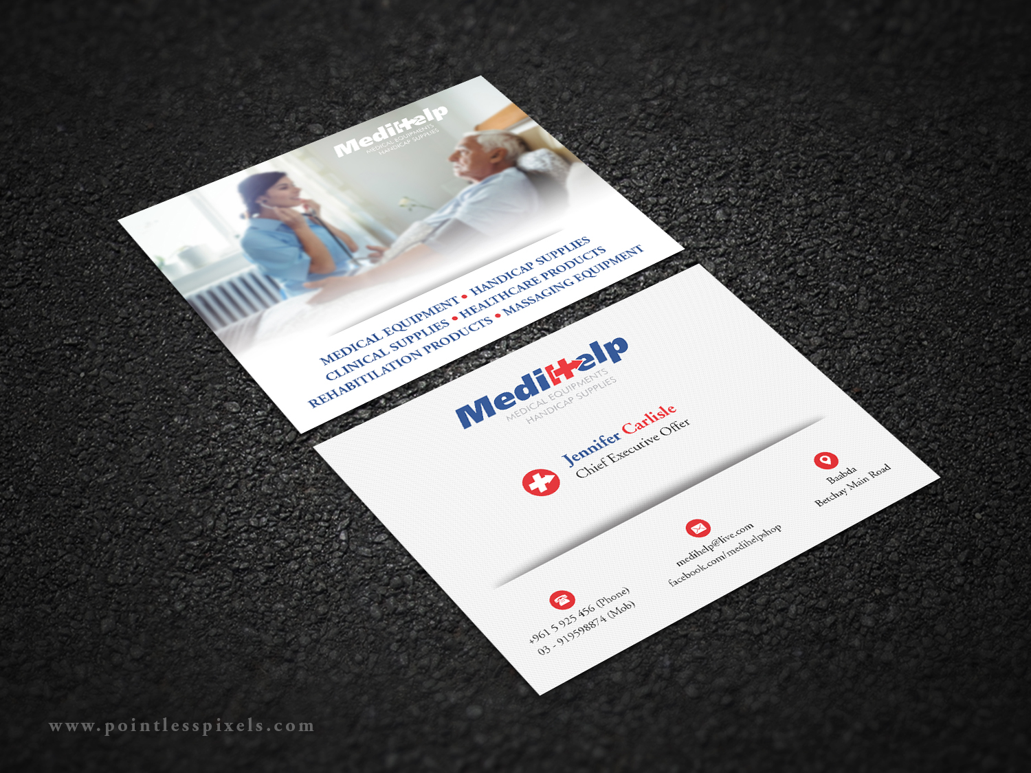 Design de Carte de Visite par Pointless Pixels India pour ce projet | Design #20704239