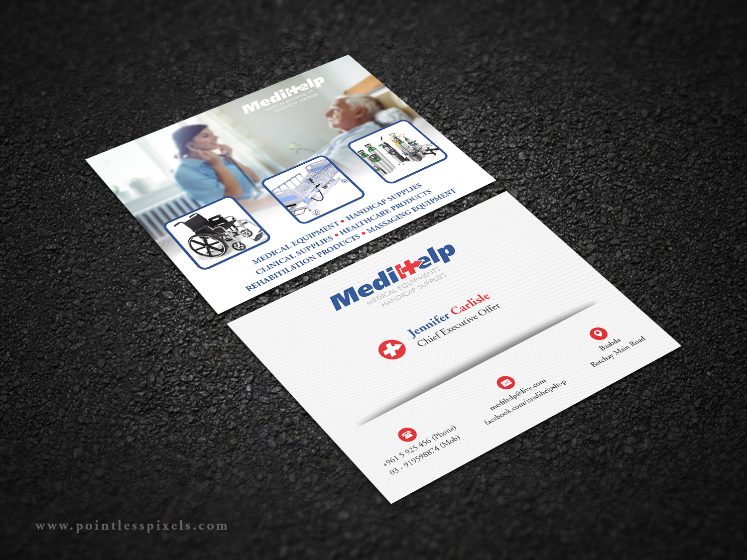 Diseño de Tarjeta de Presentación por Pointless Pixels India para este proyecto | Diseño #20704433