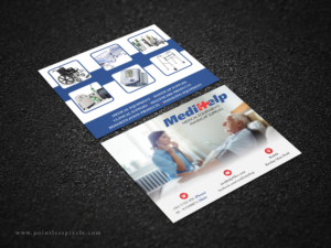 MediHelp | Business Card Design by Pointless Pixels India