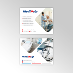 MediHelp | Diseño de Tarjeta de Presentación por Maxo-Biz