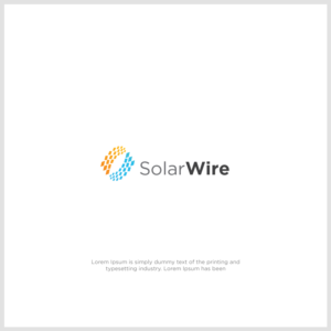 SolarWire | Design de Logo par luthfansa 2