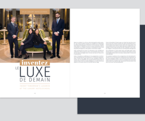 Magazine Design by shimbo_ab for INSTITUT SUPERIEUR DE GESTION HOTELIERE | Design: #20726097
