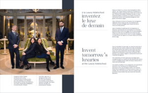 Magazine Design by eleven for INSTITUT SUPERIEUR DE GESTION HOTELIERE | Design: #20714248