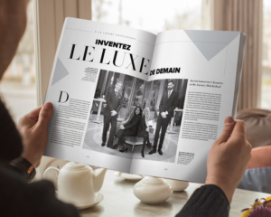 Magazine Design by banedsgn for INSTITUT SUPERIEUR DE GESTION HOTELIERE | Design: #20711935