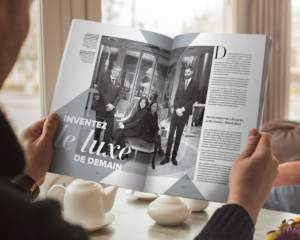 Magazine Design by banedsgn for INSTITUT SUPERIEUR DE GESTION HOTELIERE | Design: #20711936