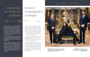 Magazine Design by Alaya for INSTITUT SUPERIEUR DE GESTION HOTELIERE | Design: #20712474