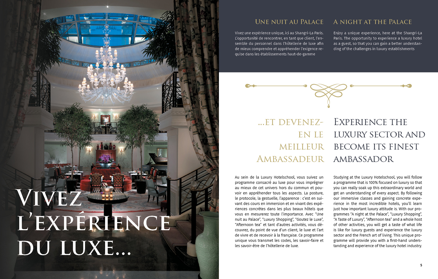 Magazine Design by Alaya for INSTITUT SUPERIEUR DE GESTION HOTELIERE | Design #20724284