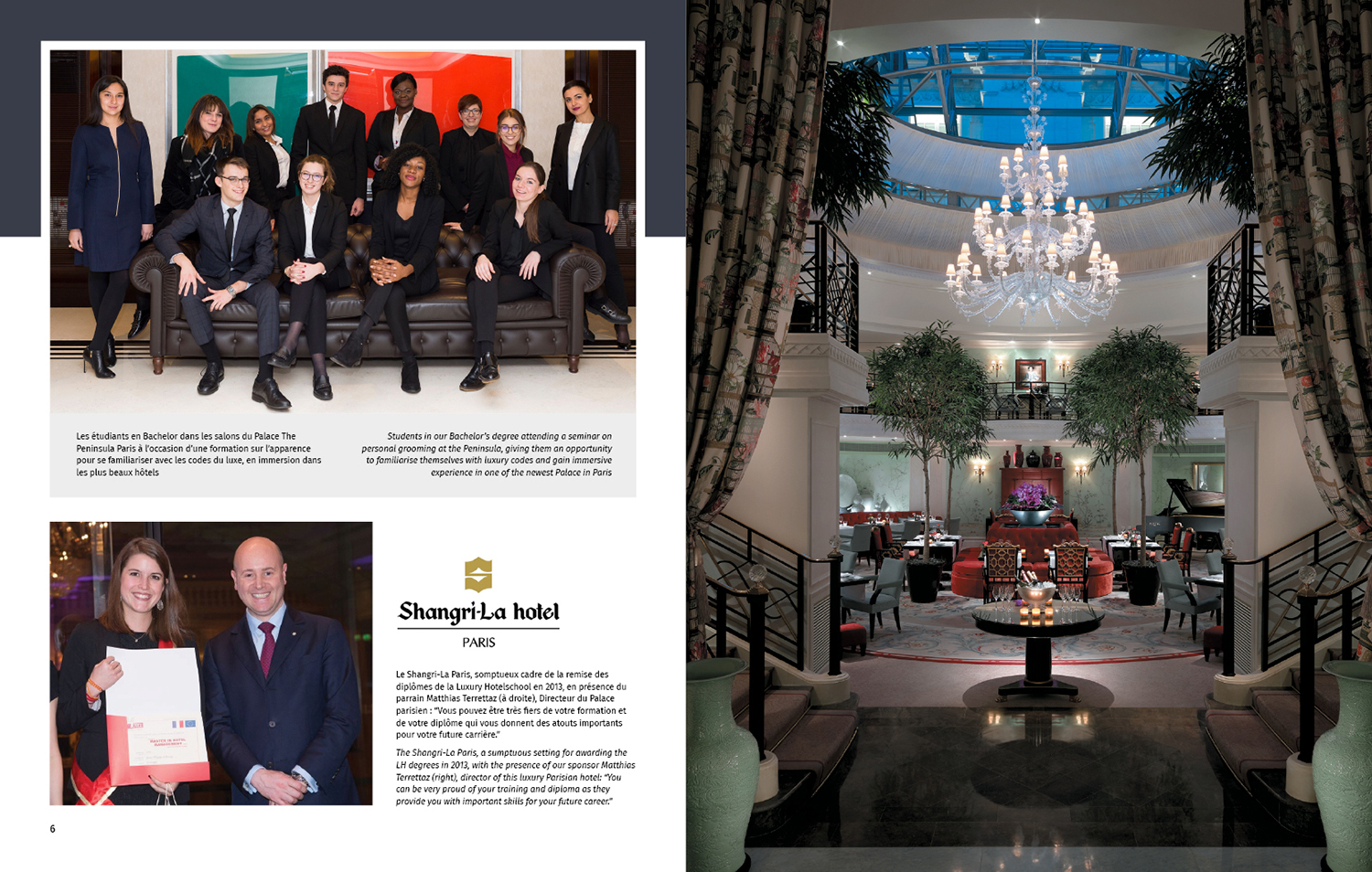 Magazine Design by Alaya for INSTITUT SUPERIEUR DE GESTION HOTELIERE | Design #20724513