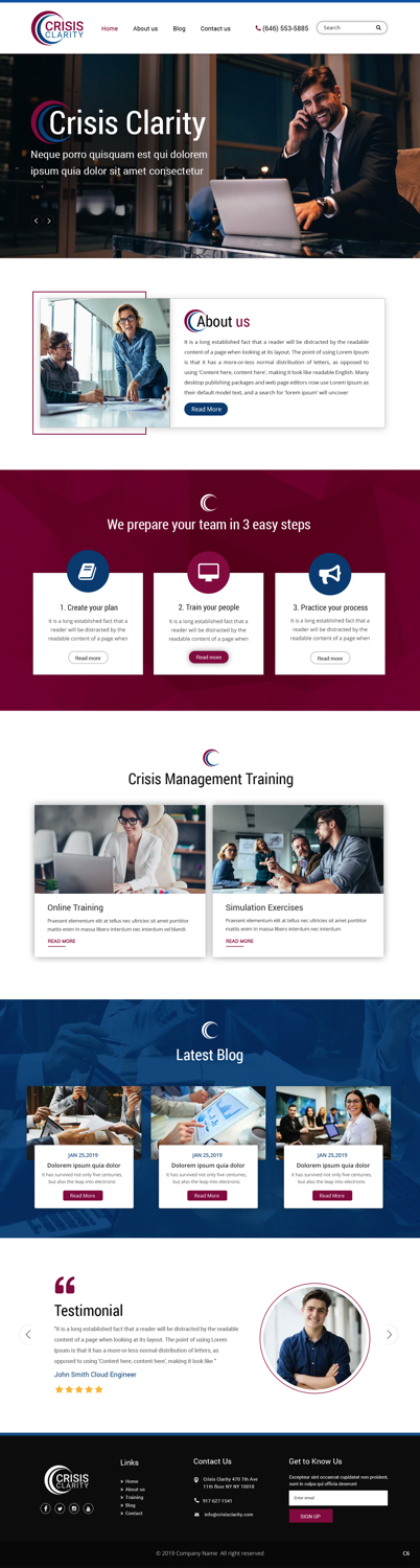 Diseño Wordpress por pb para este proyecto | Diseño #20717089