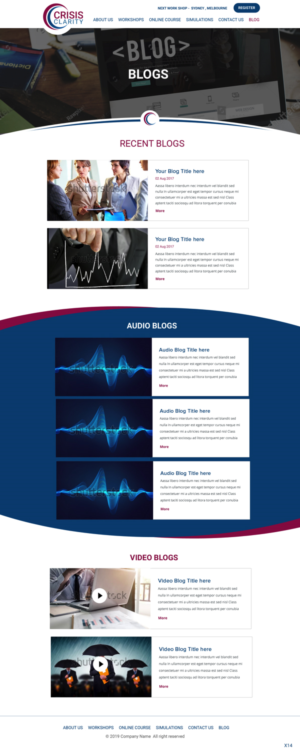 Diseño Wordpress por pb para este proyecto | Diseño: #20758696