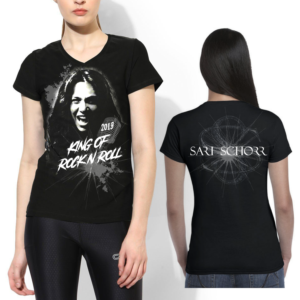 King Of Rock N Roll | T-shirt Design by elveneclipse