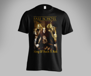 King Of Rock N Roll | T-shirt Design by Andi Yan