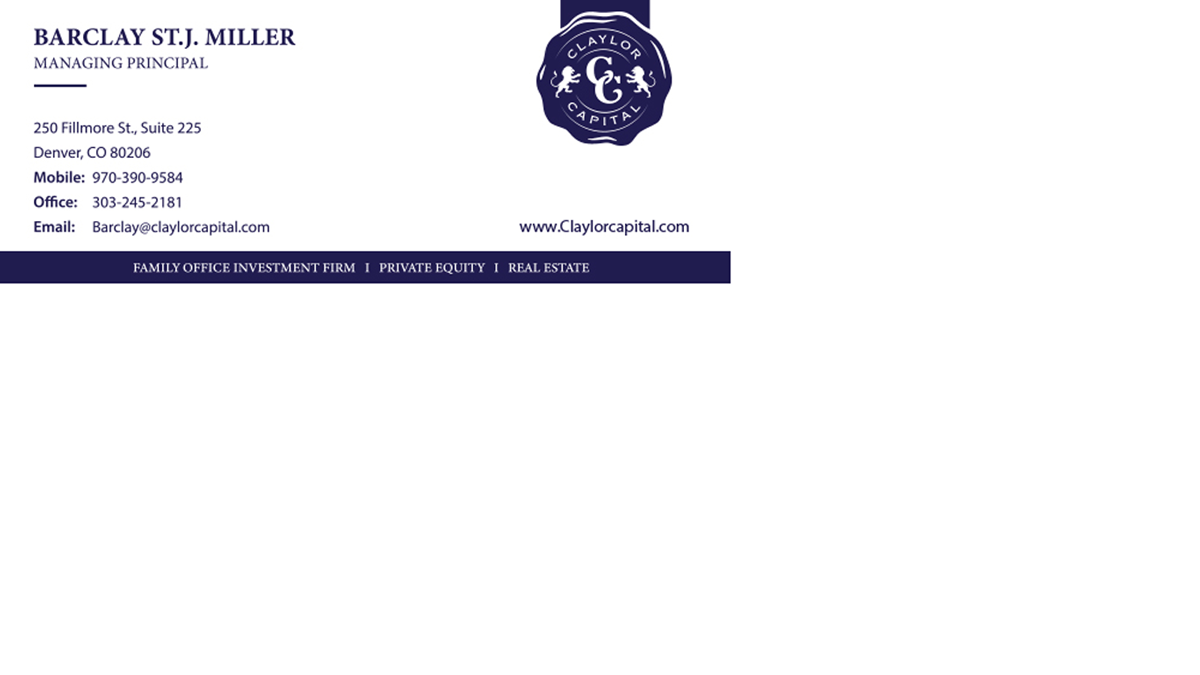Word Template Design by Riz' for Claylor Capital | Design #20964461