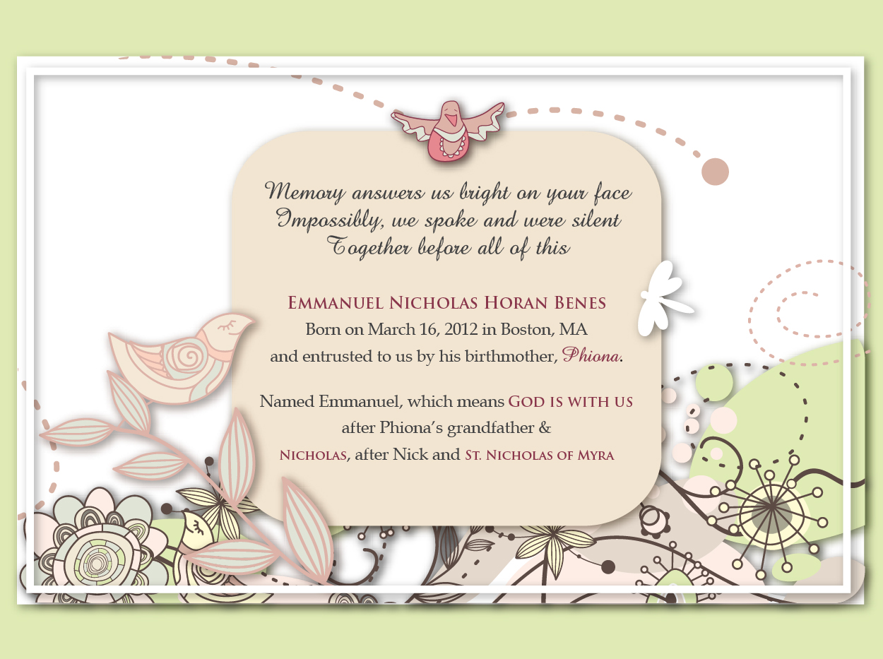 Invitation Design by Brigitte Melissa B for this project | Design #689892