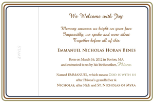 Design Invitation par Brigitte Melissa B pour ce projet | Design : #721261