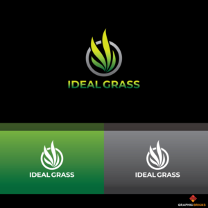 Ideal Grass  | Logo Design by Graphic Bricks