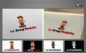 Logo Design by byPSD for la Croq'Mobile | Design: #2949724