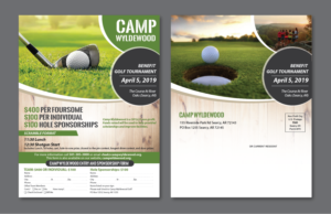2019  Camp Wyldewood Golf Tournament | Flyer Design by alex989