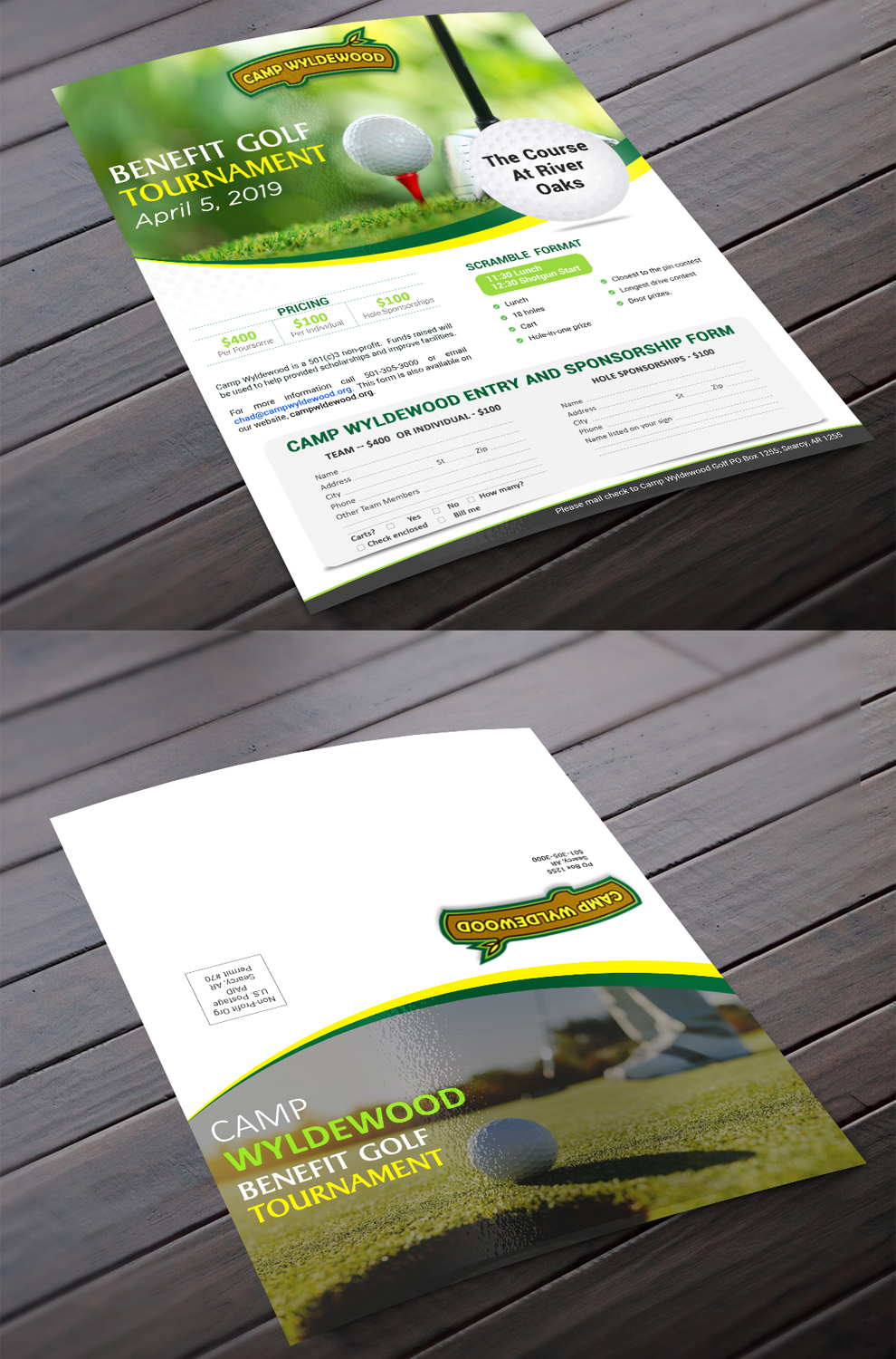 Flyer-Design von debdesign für Camp Wyldewood | Design #20712860