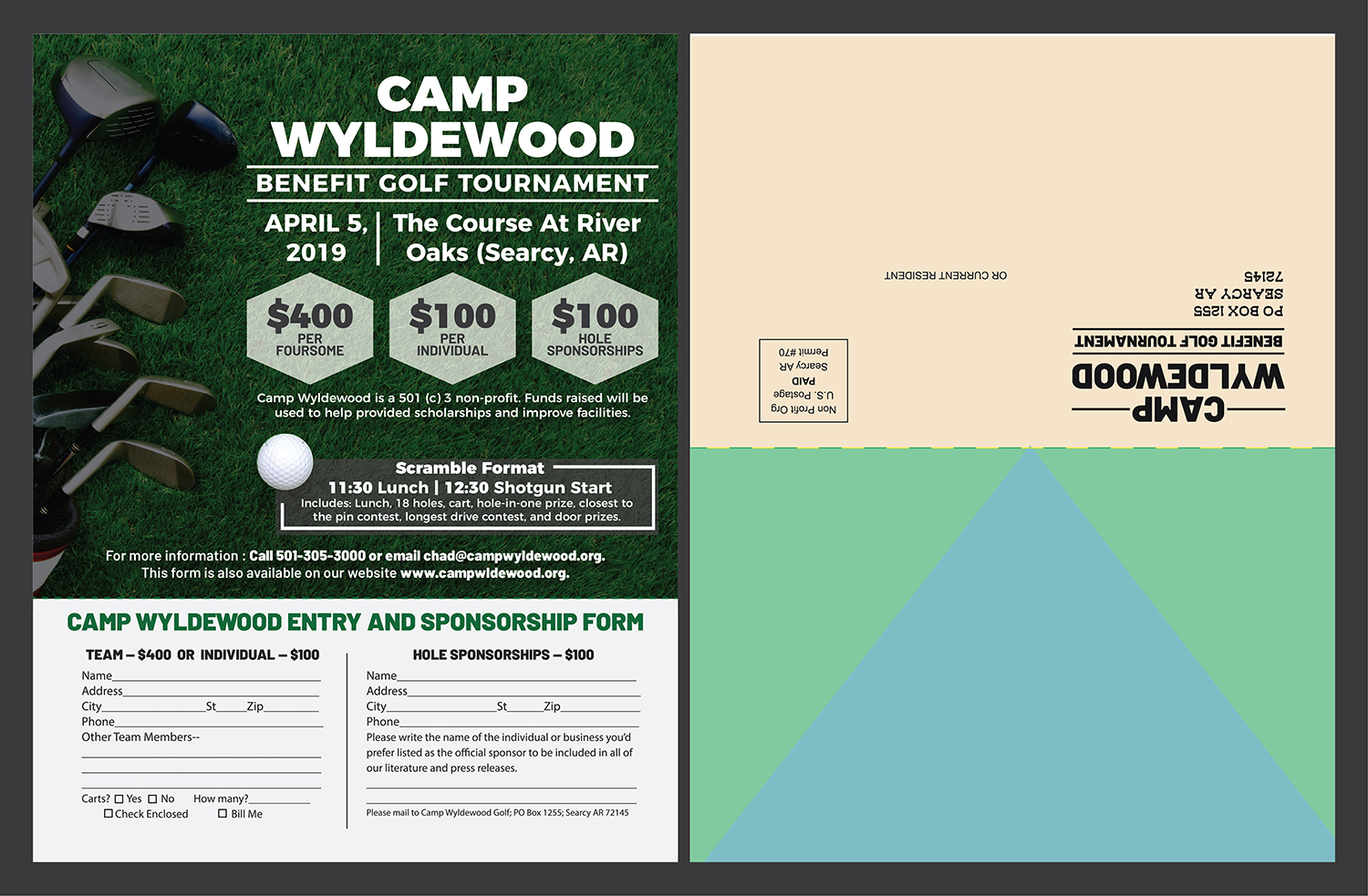 Flyer Design by Deziners Zone for Camp Wyldewood | Design #20712458