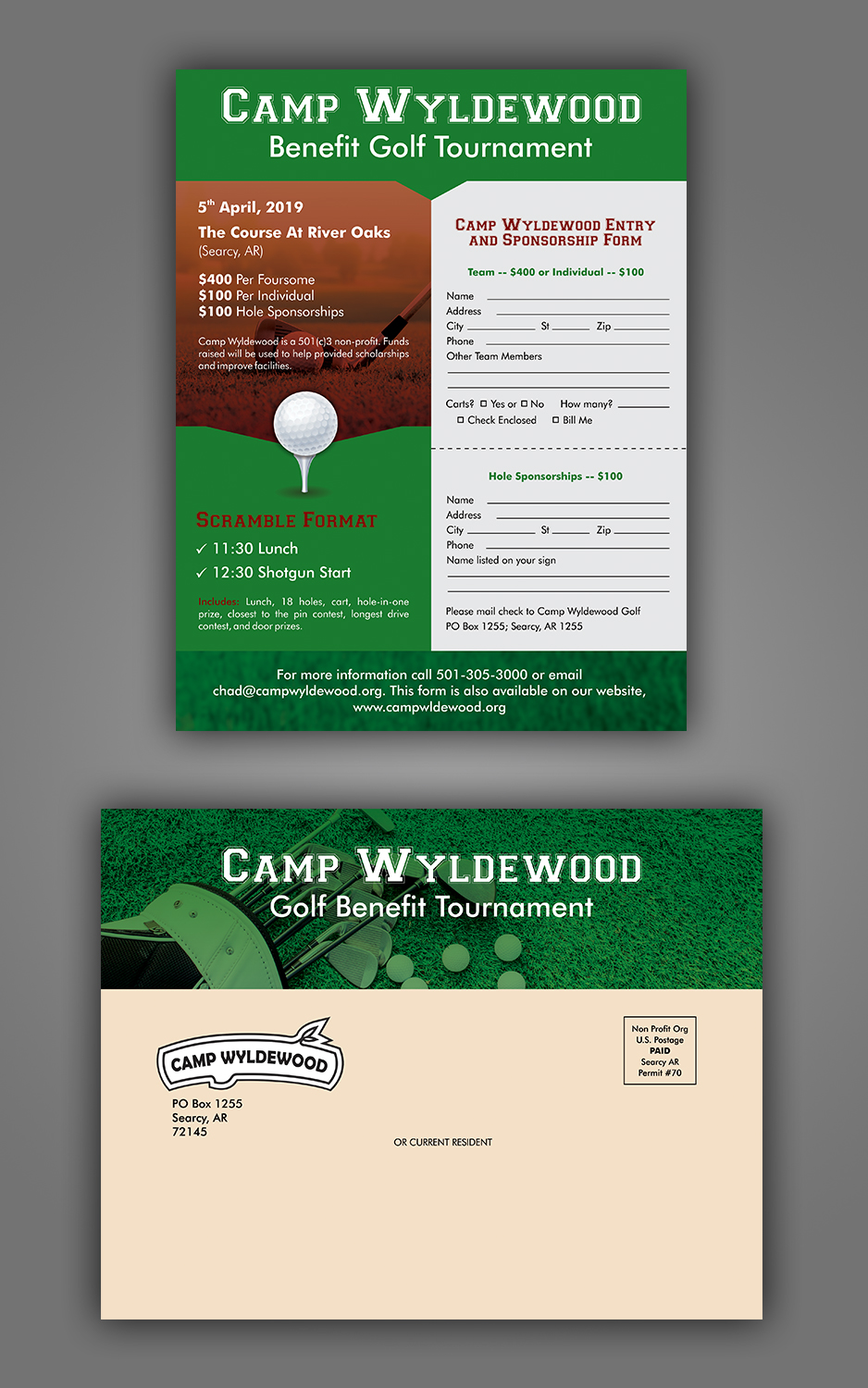 Flyer Design by ecorokerz for Camp Wyldewood | Design #20711336