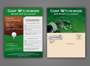 2019  Camp Wyldewood Golf Tournament | Flyer Design by ecorokerz