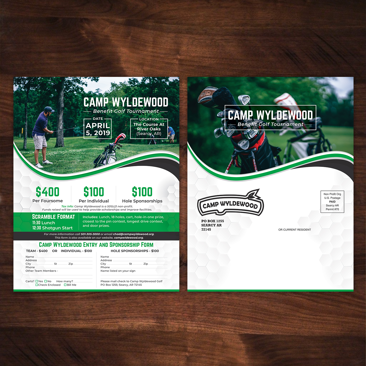 Design de Flyer par AJ3664 pour Camp Wyldewood | Design #20819142