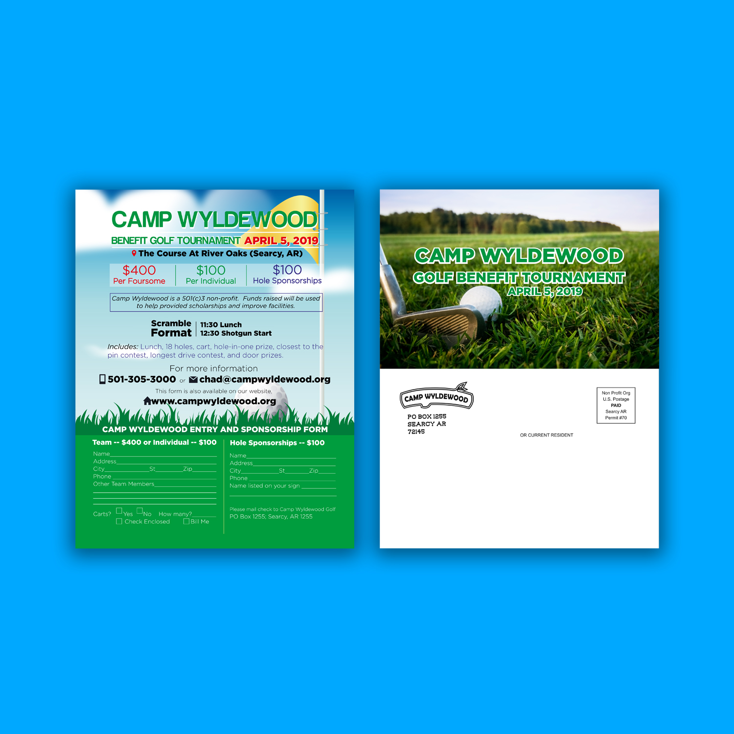 Flyer-Design von JanuXart für Camp Wyldewood | Design #20715118