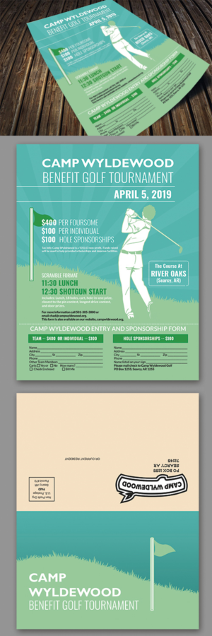 Design de Flyer par BLUE WINGS pour Camp Wyldewood | Design : #20715449