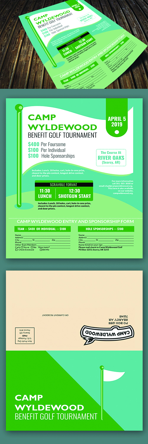 Flyer-Design von BLUE WINGS für Camp Wyldewood | Design #20715798