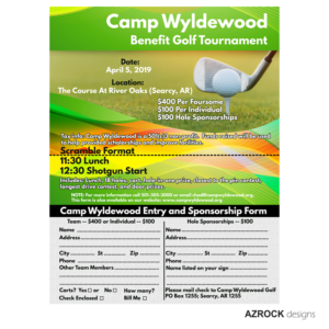 Design de Flyer par AzrockDesigns pour Camp Wyldewood | Design : #20753472