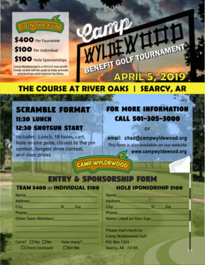 Design de Flyer par Claudia Roberts pour Camp Wyldewood | Design : #20746680