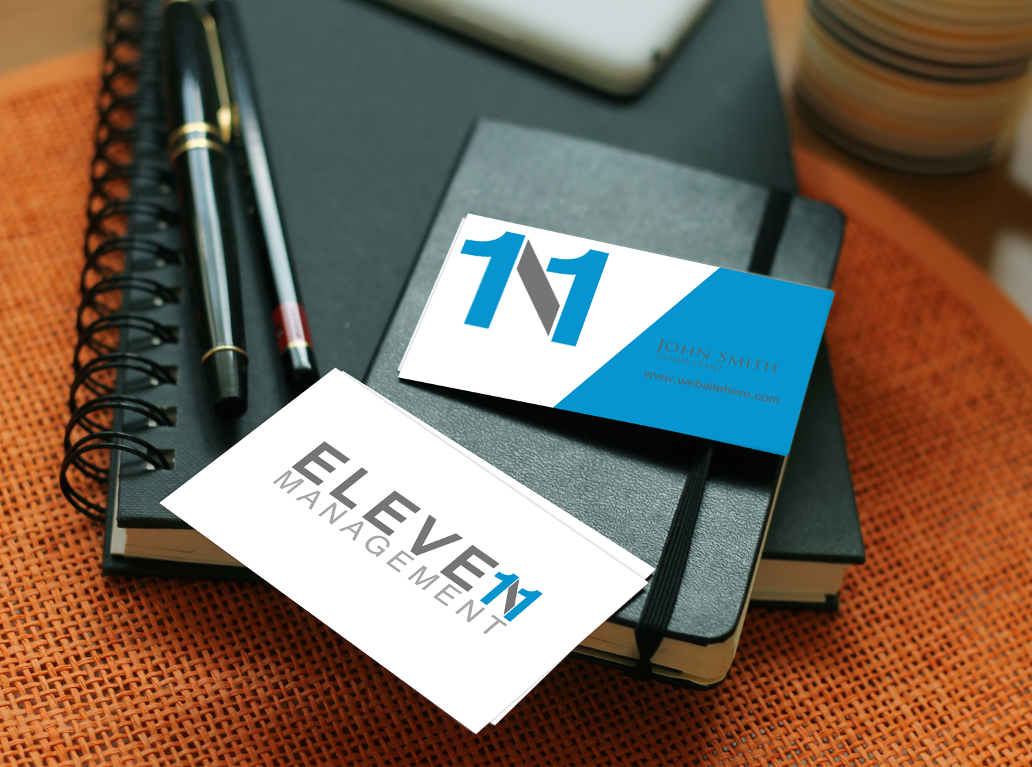 Logo Design by R.Bello for 11 Management | Design #20710276