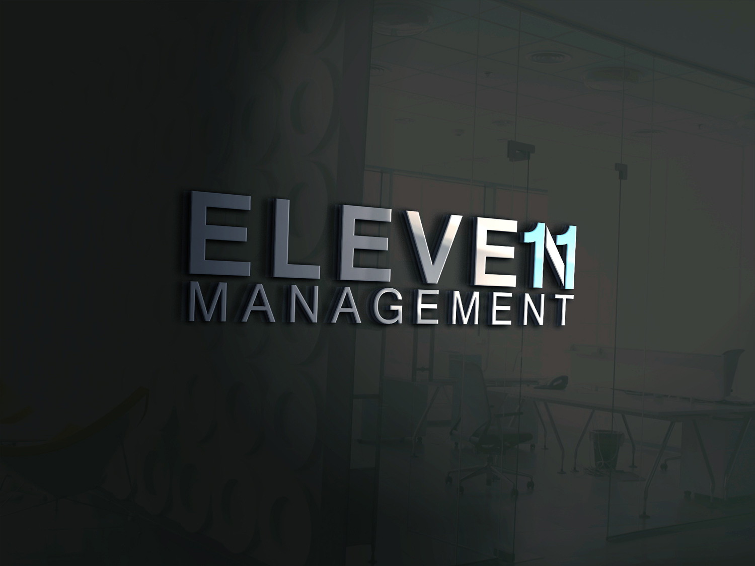 Logo Design by R.Bello for 11 Management | Design #20710277