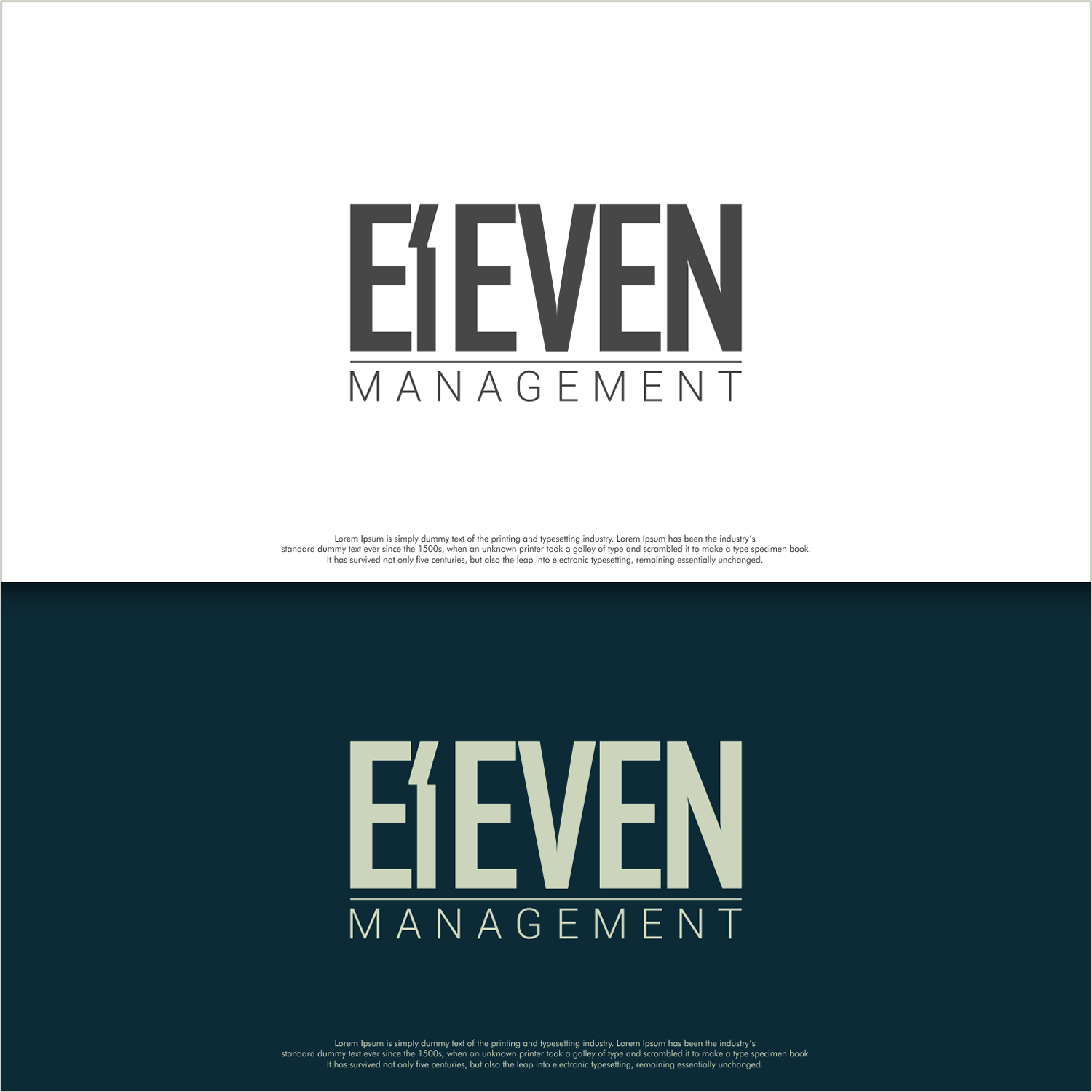 Logo Design by Criollo's Art for 11 Management | Design #20707126