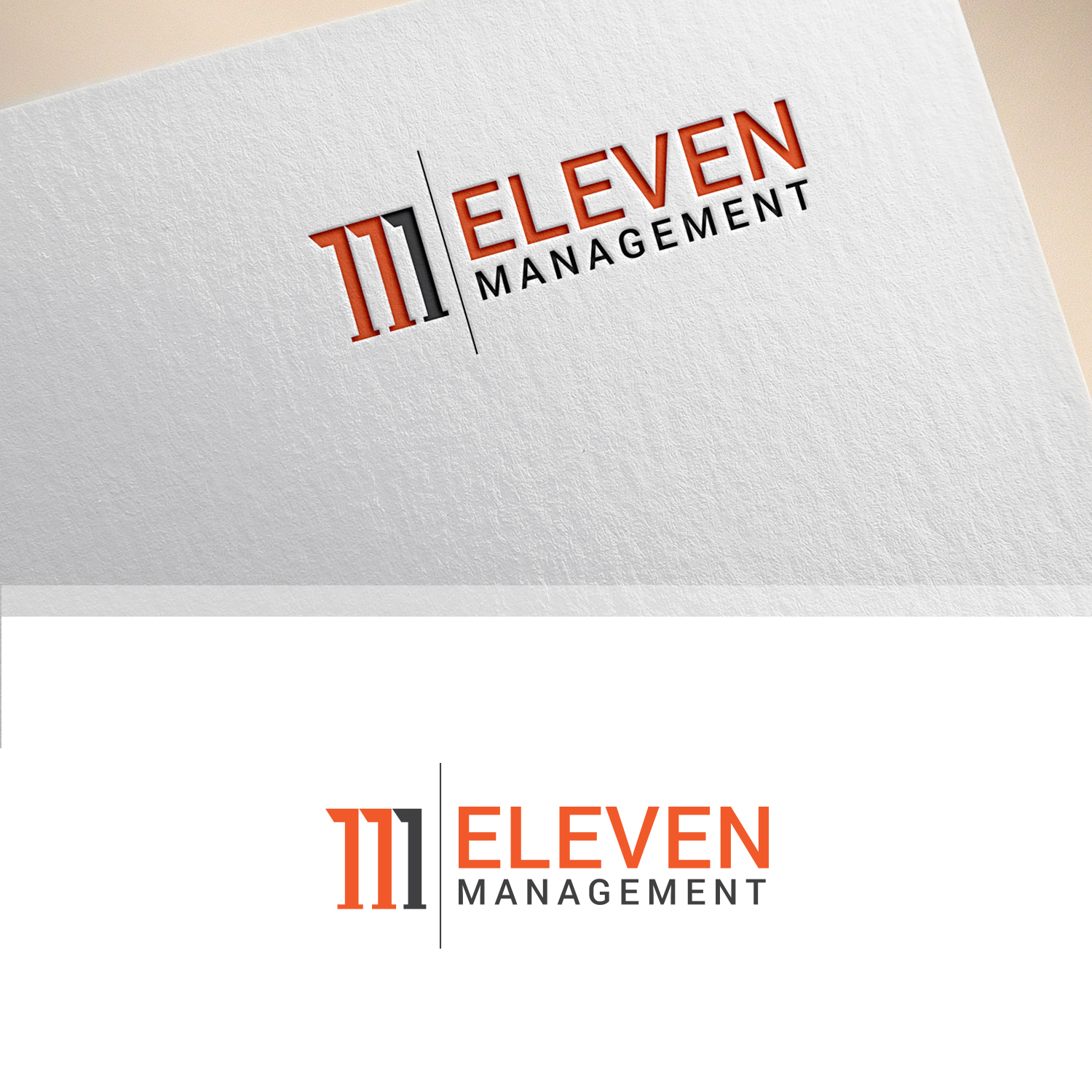 Logo Design by Maxo-Biz for 11 Management | Design #20712645
