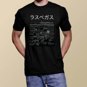 Unknown Pleasures Las Vegas  | Diseño de Camiseta por Eightone 3
