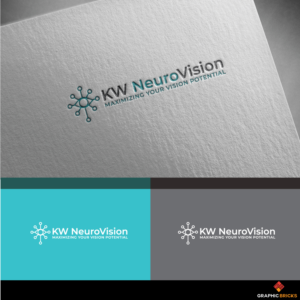 KW NeuroVision. Maximizing your vision potential. | Logo Design by Graphic Bricks