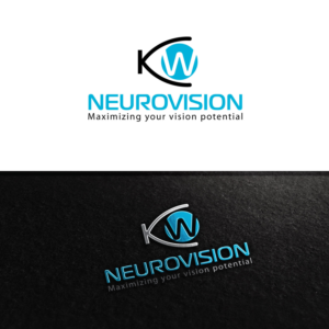 KW NeuroVision. Maximizing your vision potential. | Logo Design by FourtuneDesign