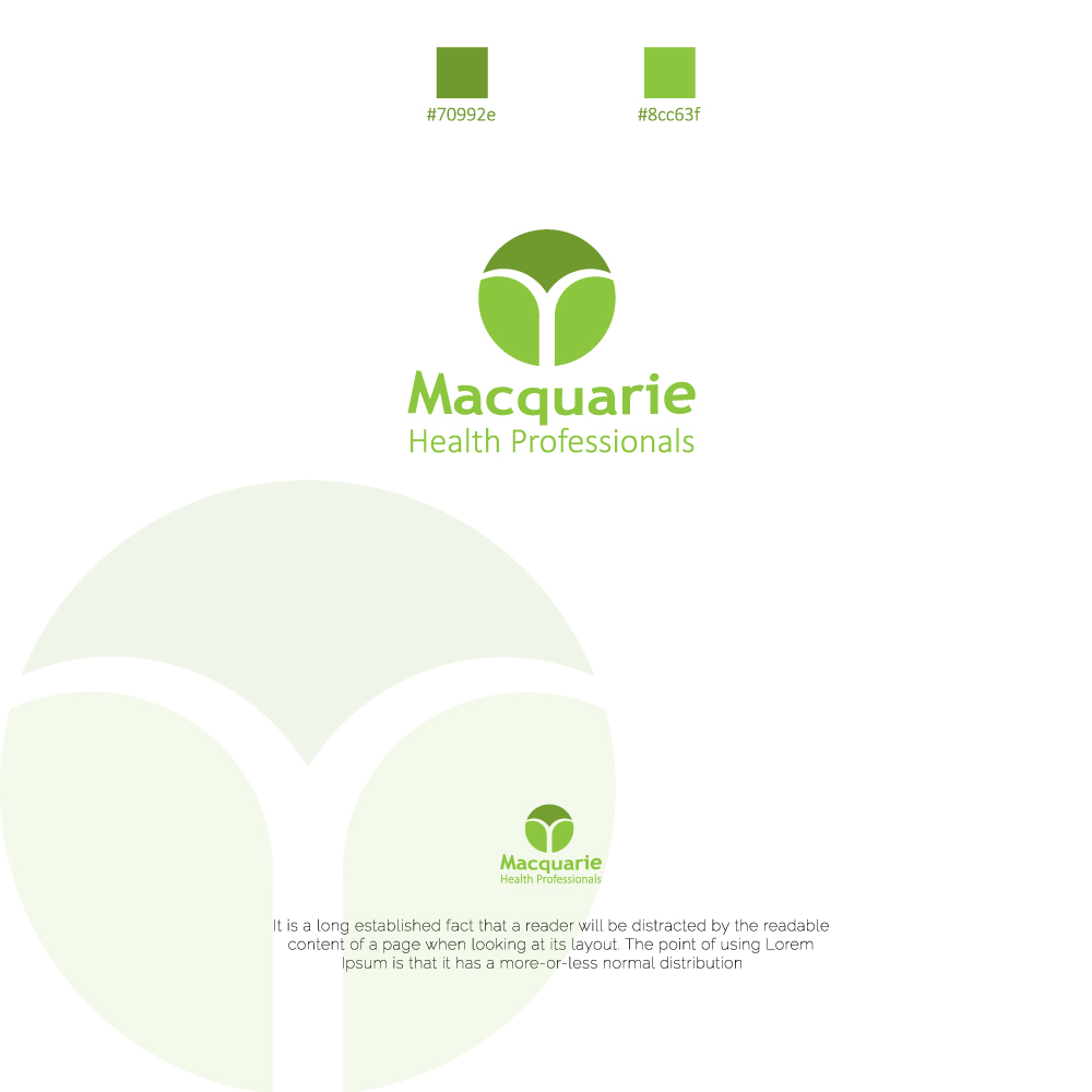 Logo Design by godizayn for Macquarie Health Professionals | Design #20725754