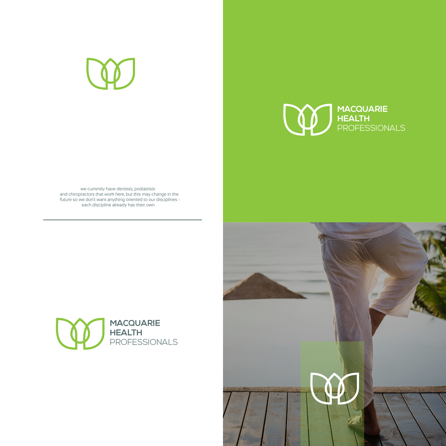 Logo Design by Ui Sohal for Macquarie Health Professionals | Design #20715063